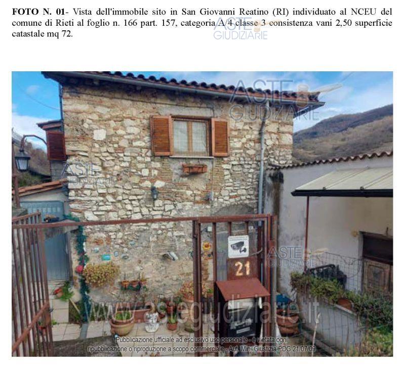 Foto del lotto: Immobile residenziale a Rieti