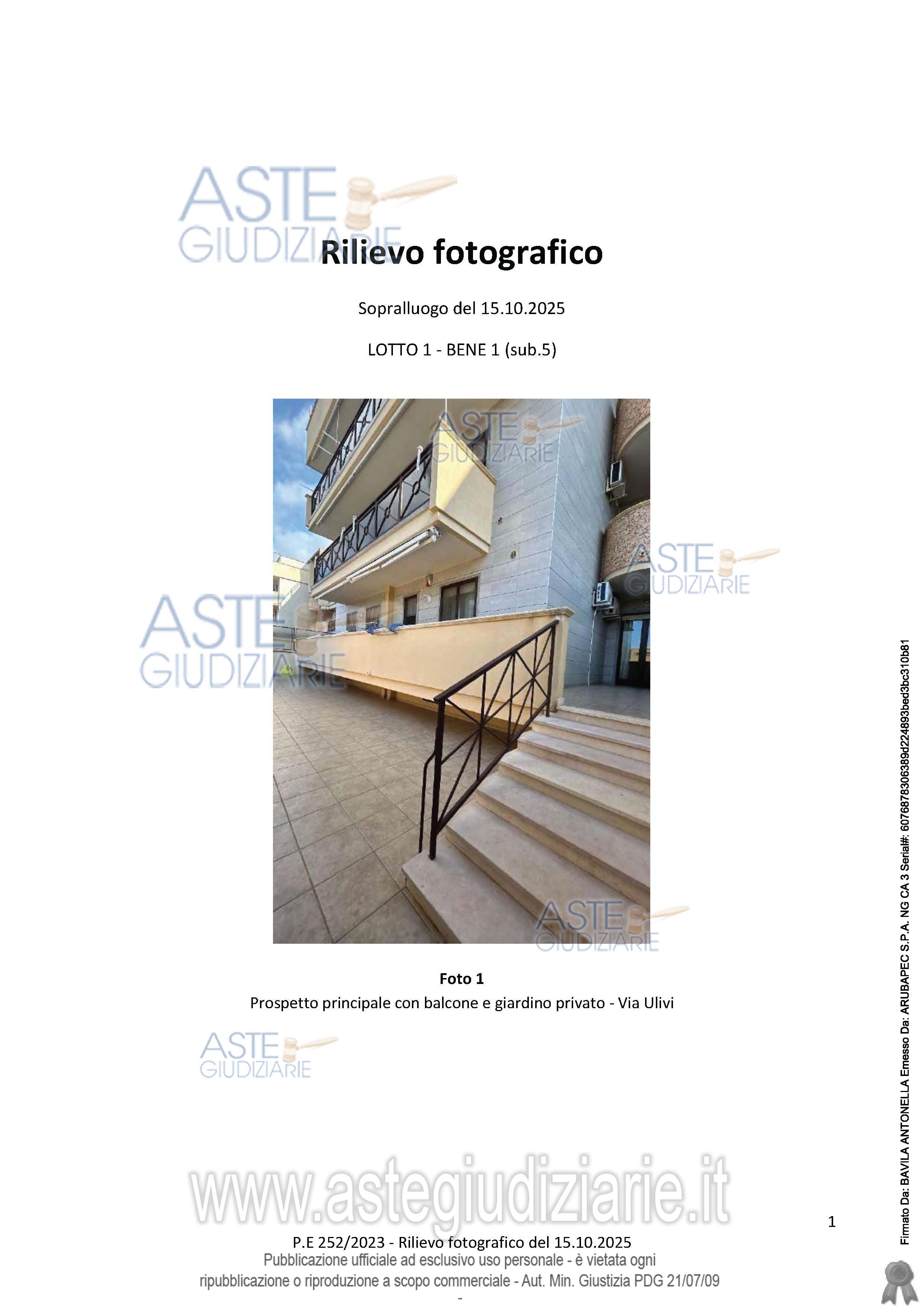 Foto del lotto: Immobile residenziale a Monteiasi