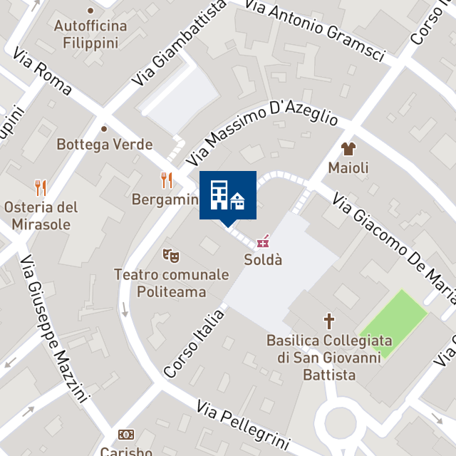 Mappa geografica del bene