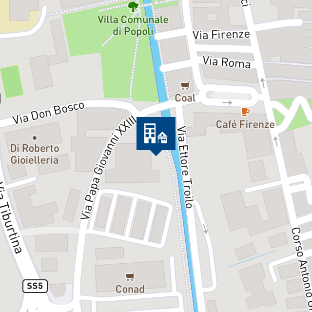 Mappa geografica del bene