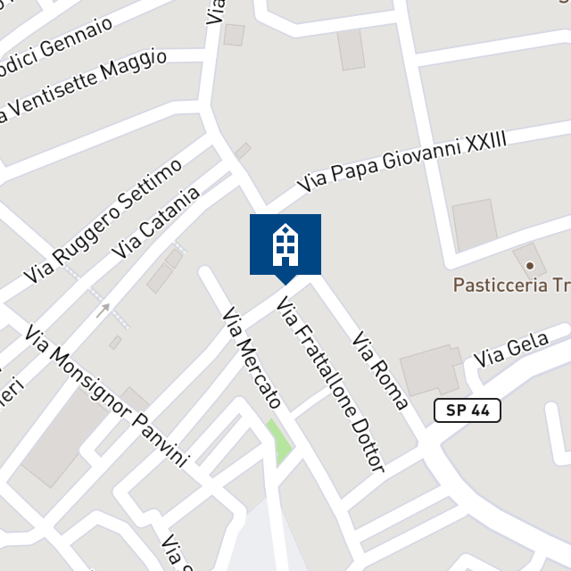 Mappa geografica del bene