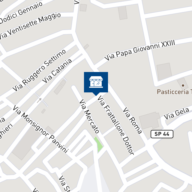 Mappa geografica del bene