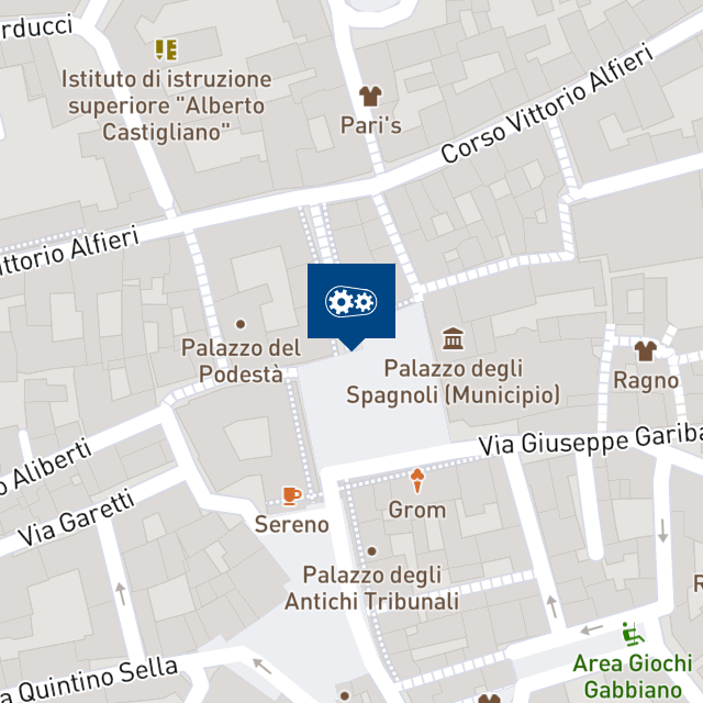Mappa geografica del bene