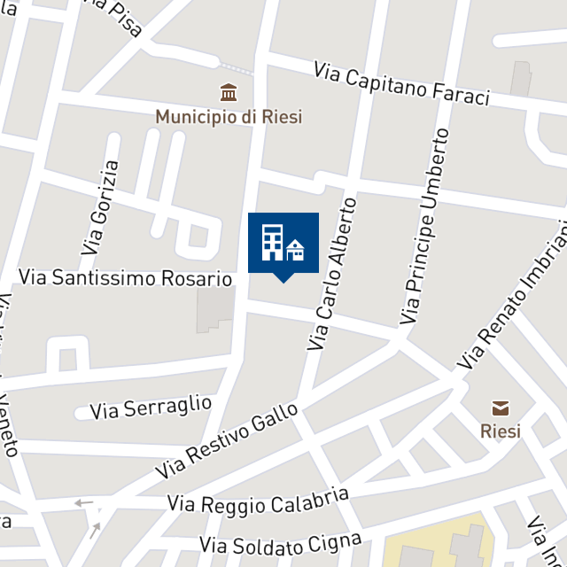 Mappa geografica del bene