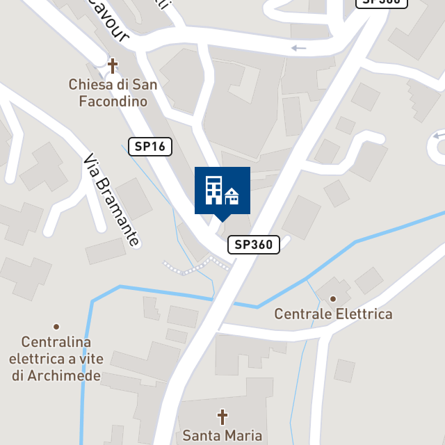 Mappa geografica del bene