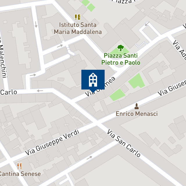 Mappa geografica del bene