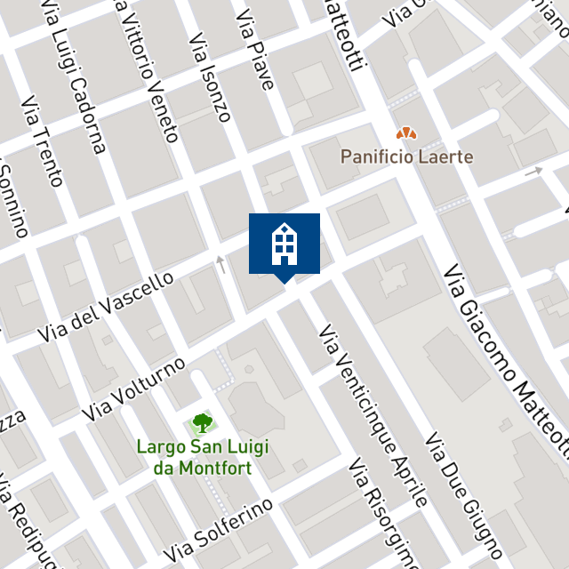 Mappa geografica del bene