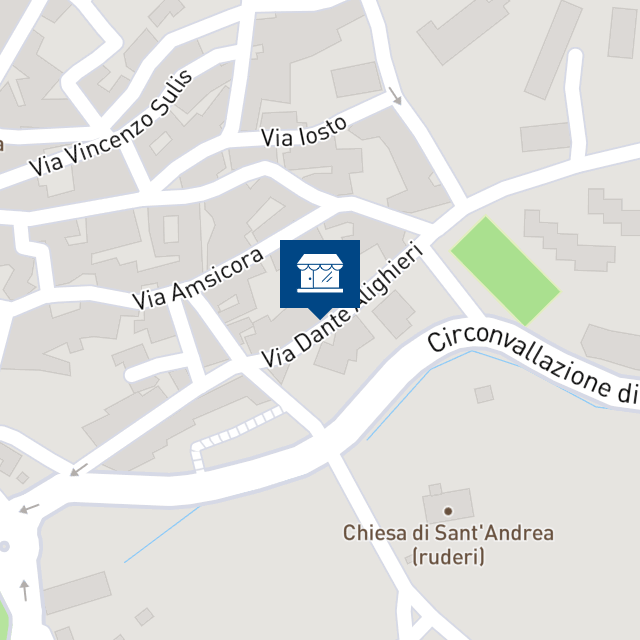 Mappa geografica del bene