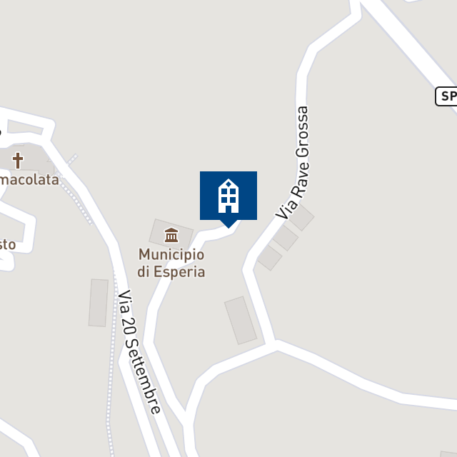 Mappa geografica del bene