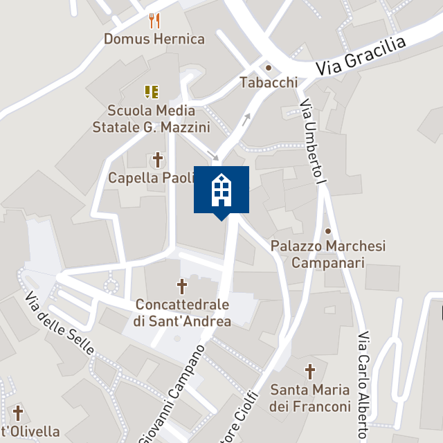 Mappa geografica del bene