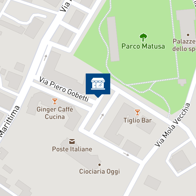 Mappa geografica del bene