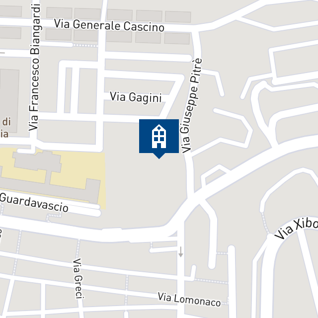 Mappa geografica del bene