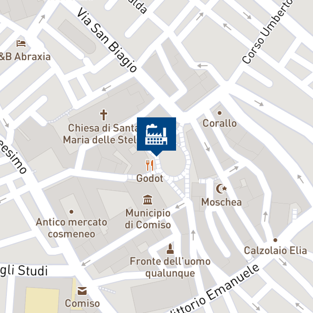 Mappa geografica del bene