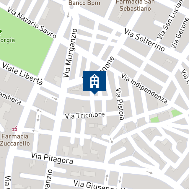 Mappa geografica del bene