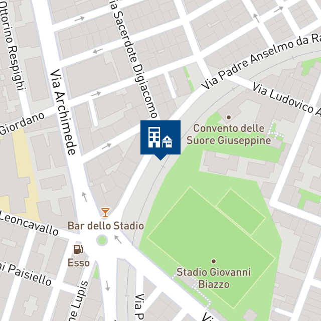 Mappa geografica del bene