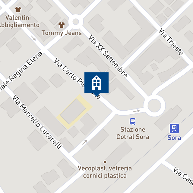 Mappa geografica del bene