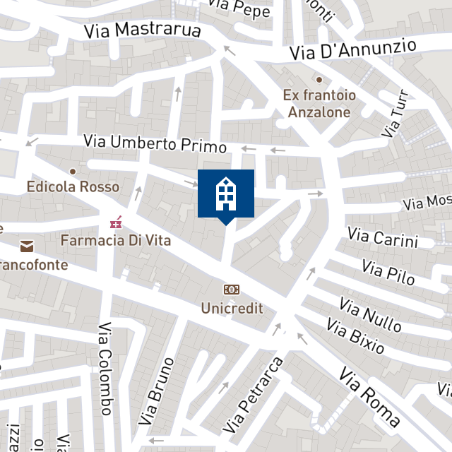 Mappa geografica del bene