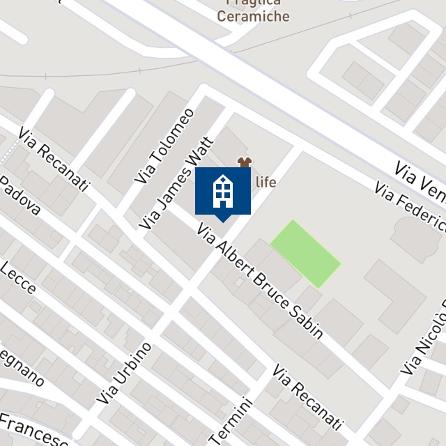 Mappa geografica del bene