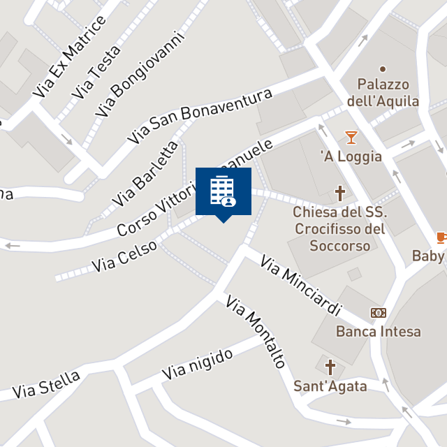 Mappa geografica del bene