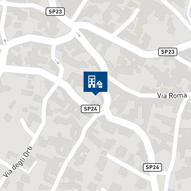 Mappa geografica del bene