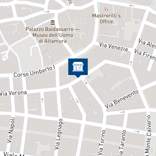 Mappa geografica del bene