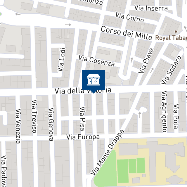 Mappa geografica del bene