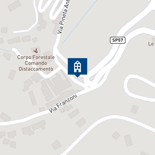 Mappa geografica del bene