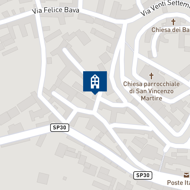 Mappa geografica del bene