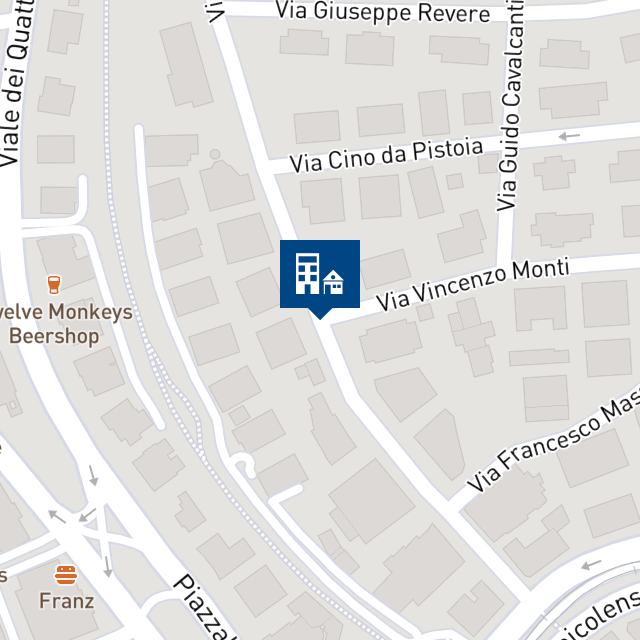 Mappa geografica del bene