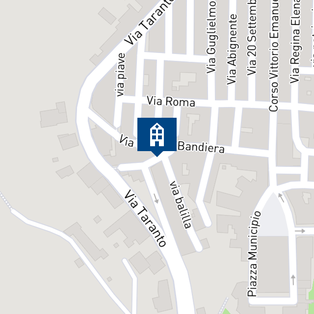 Mappa geografica del bene