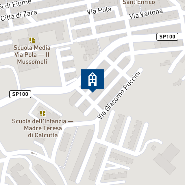 Mappa geografica del bene