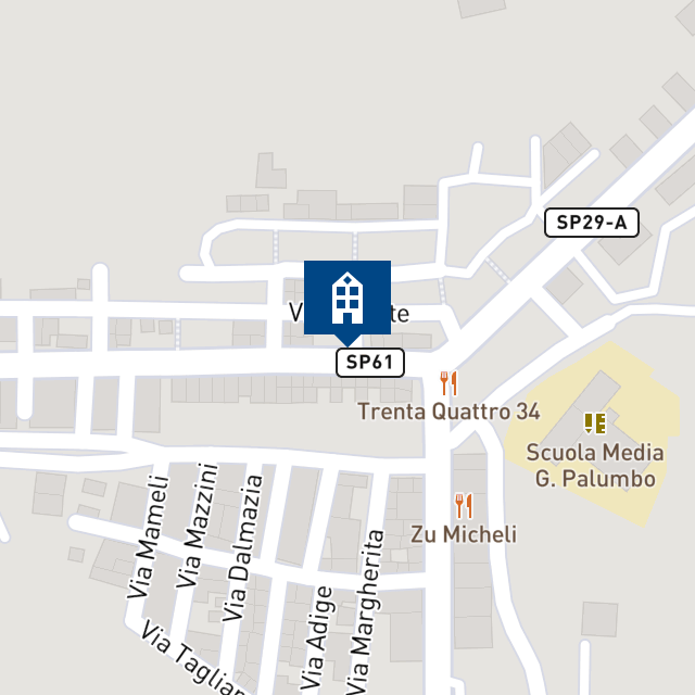 Mappa geografica del bene