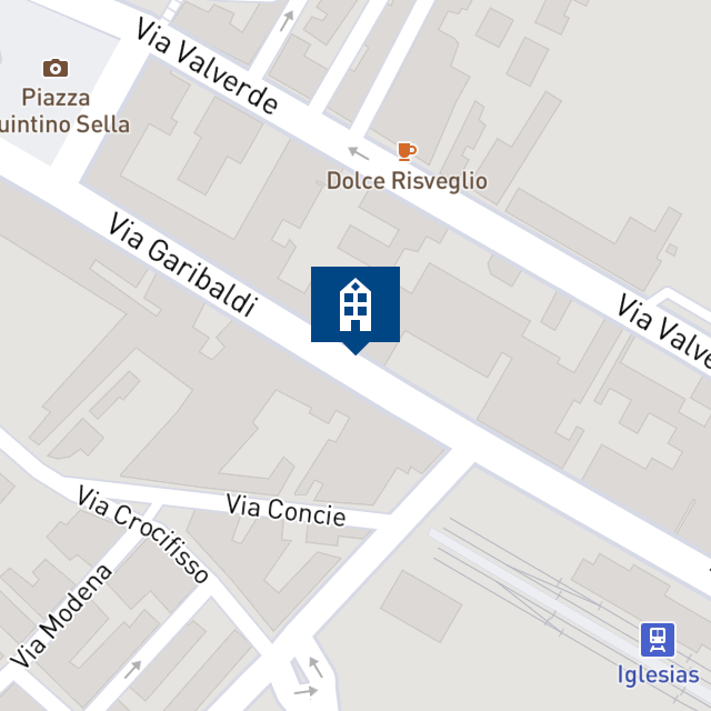 Mappa geografica del bene