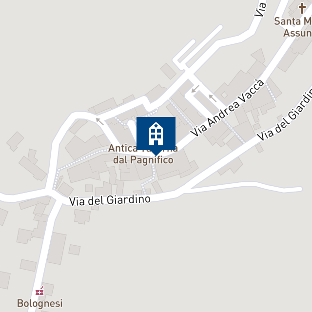 Mappa geografica del bene