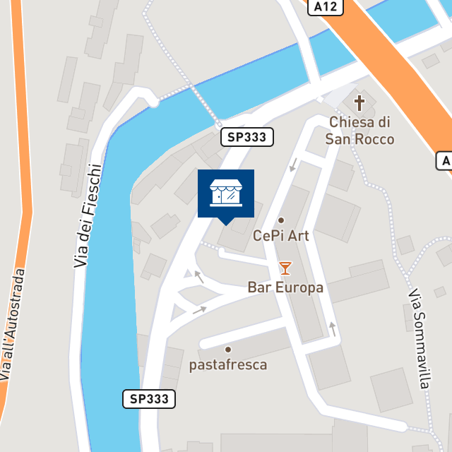 Mappa geografica del bene