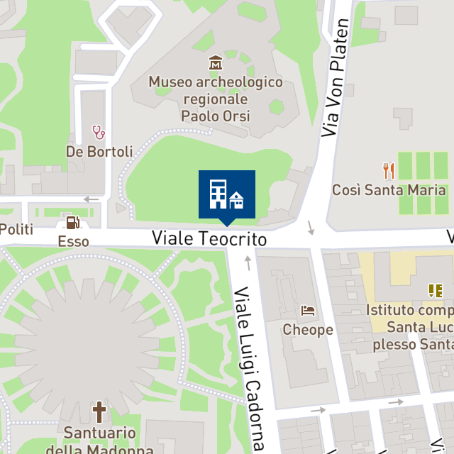 Mappa geografica del bene