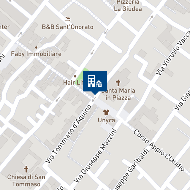 Mappa geografica del bene