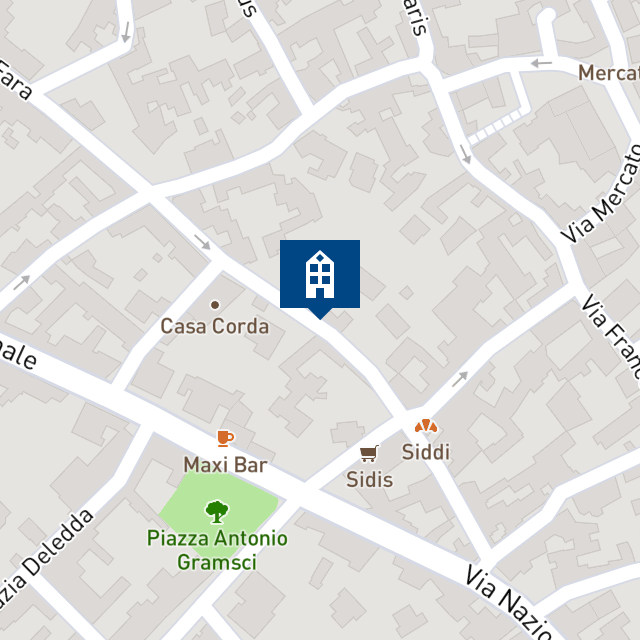 Mappa geografica del bene