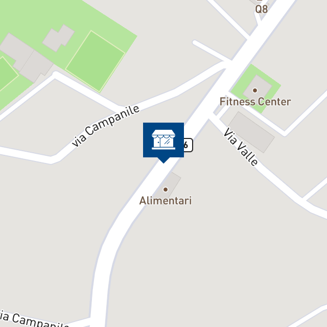 Mappa geografica del bene