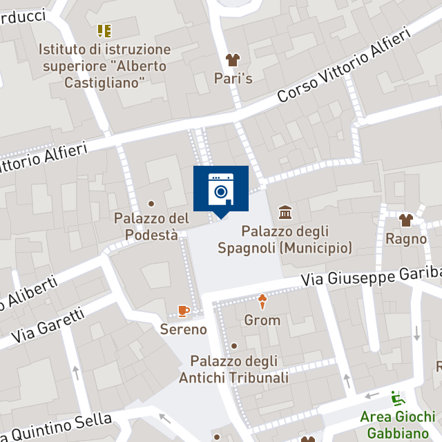 Mappa geografica del bene