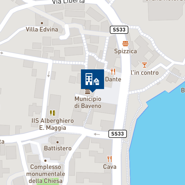 Mappa geografica del bene