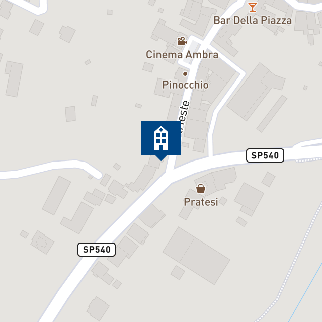 Mappa geografica del bene