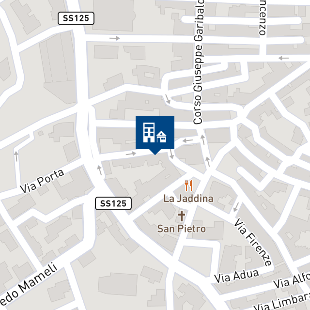 Mappa geografica del bene