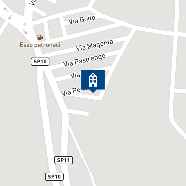 Mappa geografica del bene