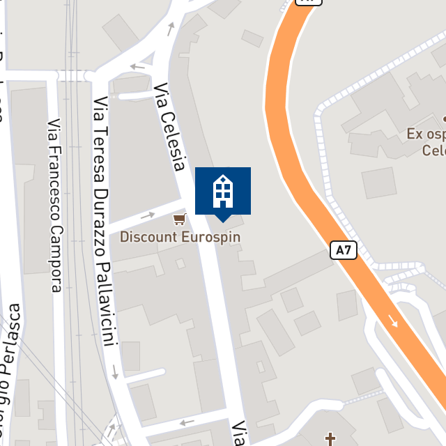 Mappa geografica del bene