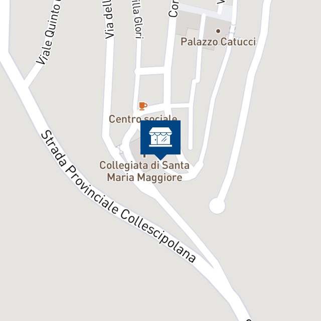 Mappa geografica del bene