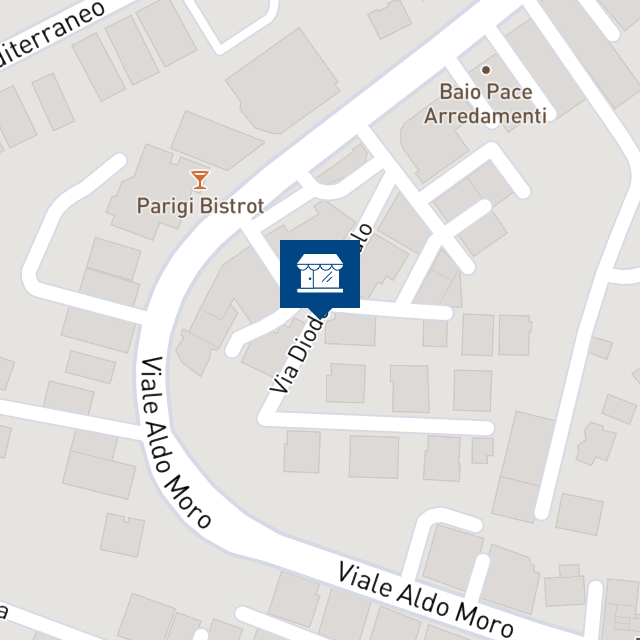 Mappa geografica del bene