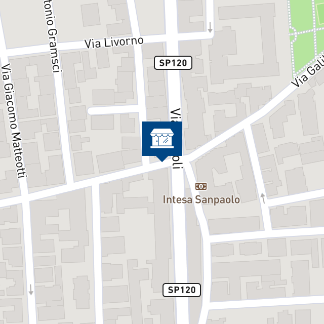 Mappa geografica del bene