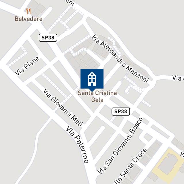 Mappa geografica del bene