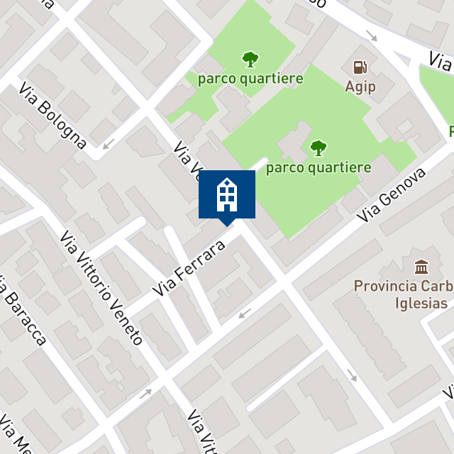 Mappa geografica del bene